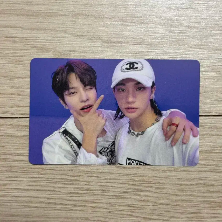 스트레이키즈 현진 승민 유닛 SCARS 일본 FC 한정판 포카