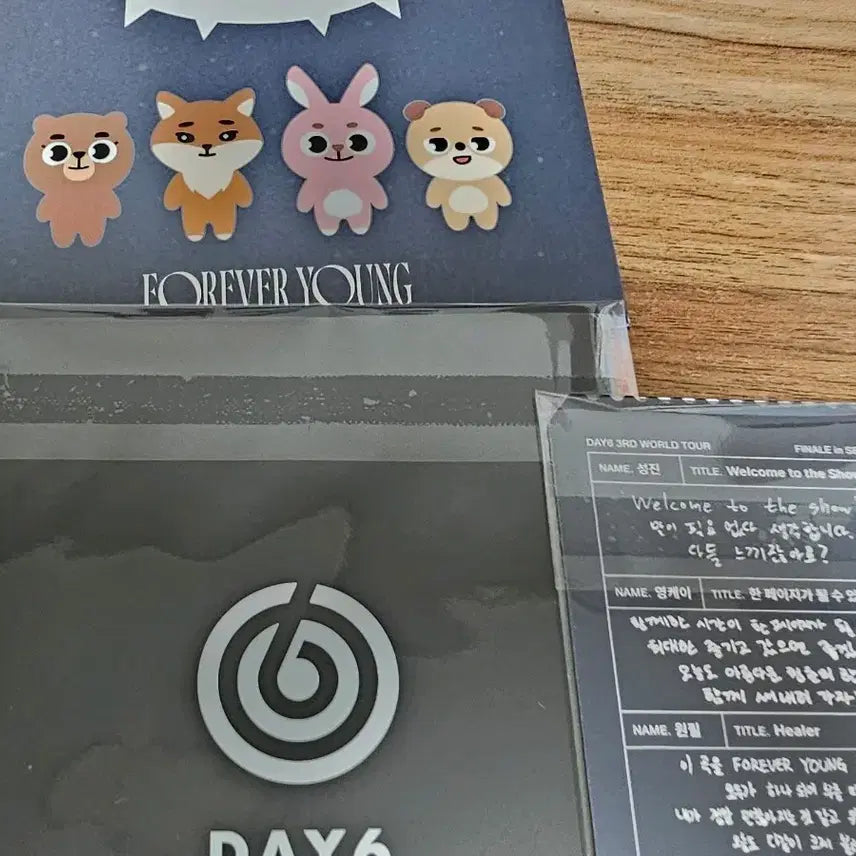 데이식스 콘서트 첫첫콘 입장 기프트 입장포카