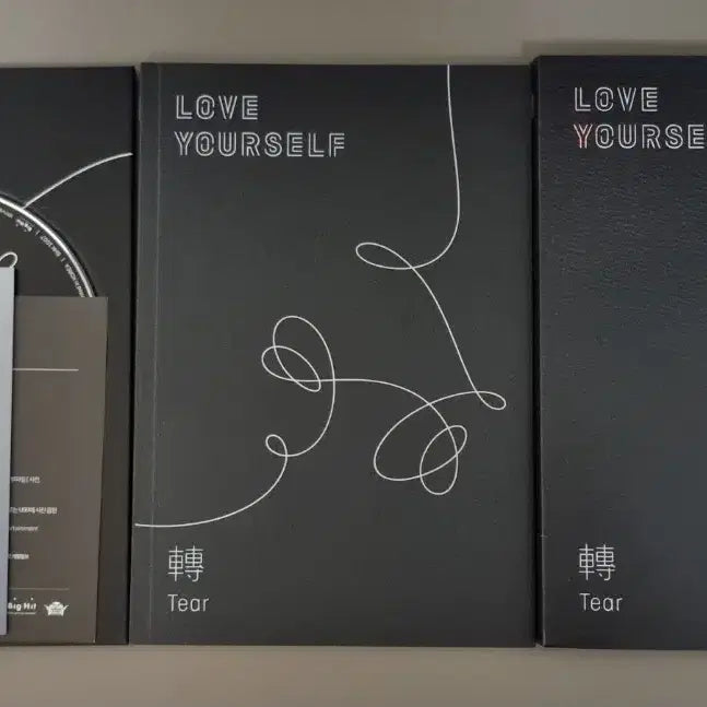 방탄 럽유셀티어R버전 앨범 풀셋