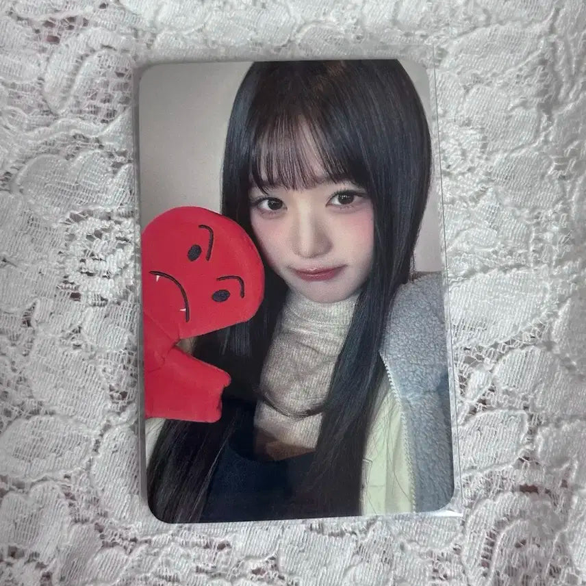 아이브 사운드웨이브 장원영 미공포 포토카드 포카