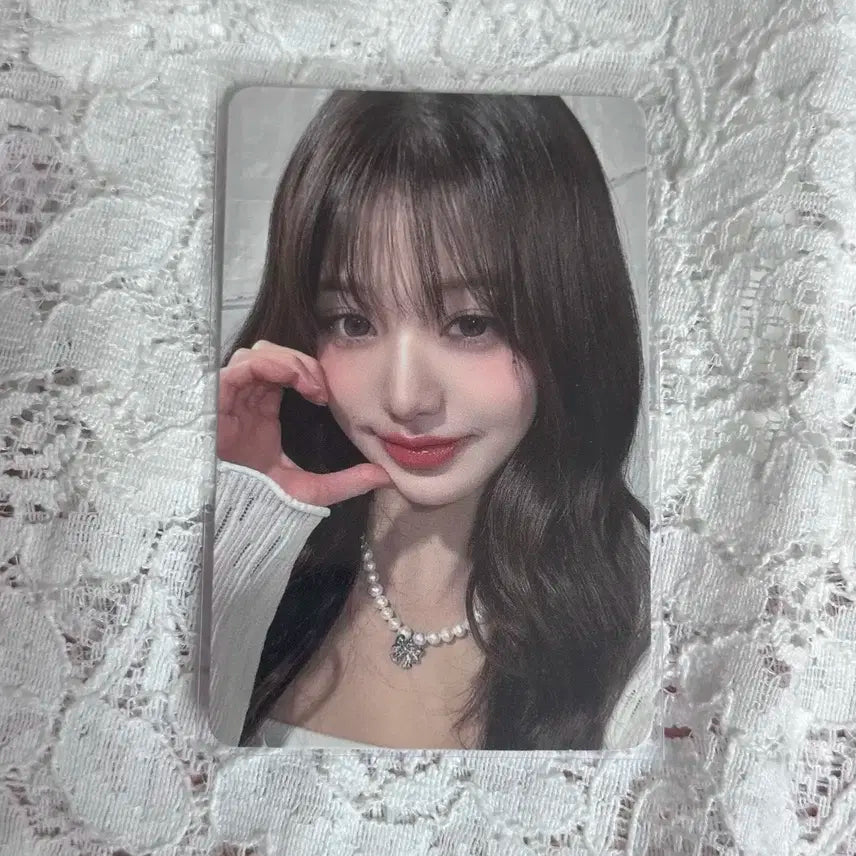 아이브 사운드웨이브 장원영 미공포 포토카드 포카