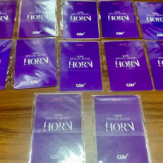 APINK 스페셜 혼 공식 MD CGV 이벤트 포카 세트12장(미개봉)