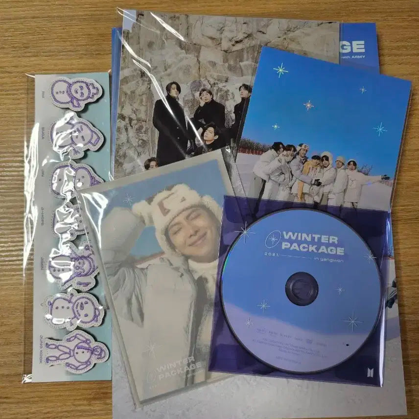 방탄소년단 윈터패키지 2021(구성 사진참조)