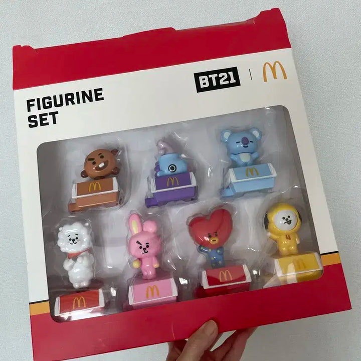 맥도날드 bt21 피규어 풀세트
