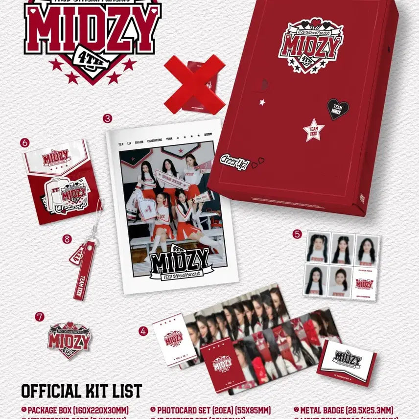 ITZY 있지 4기 팬클럽 믿지 키트 kit fanclub kits