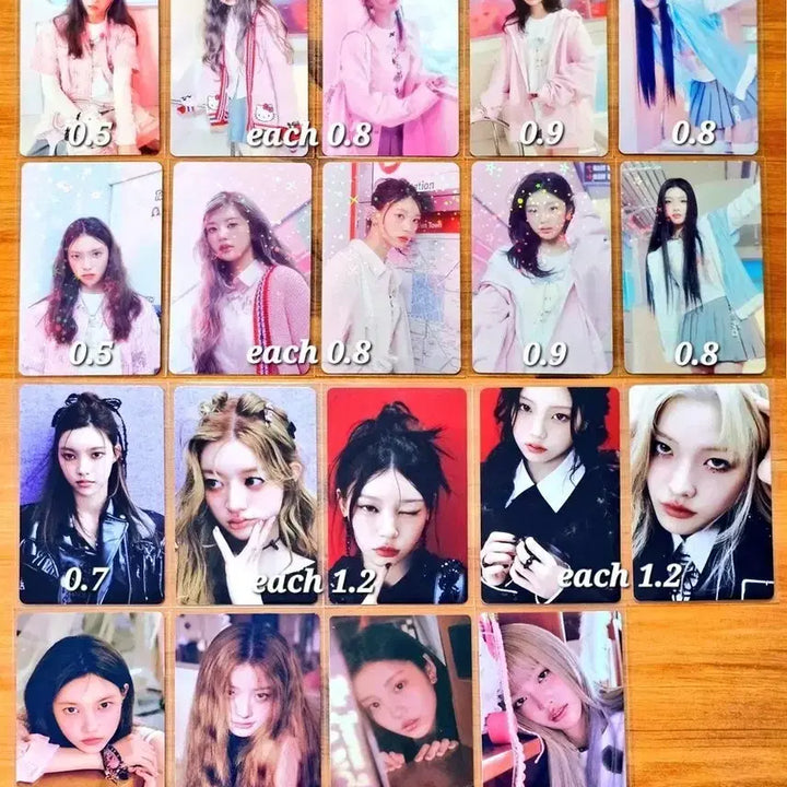 아일릿 파스테 스춤 hmv 럭드 위버스 윤아 민주 모카 원희 이로하 포카