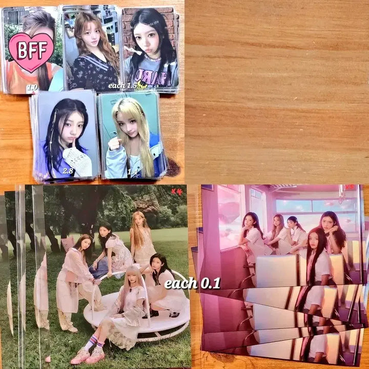 아일릿 파스테 스춤 hmv 럭드 위버스 윤아 민주 모카 원희 이로하 포카