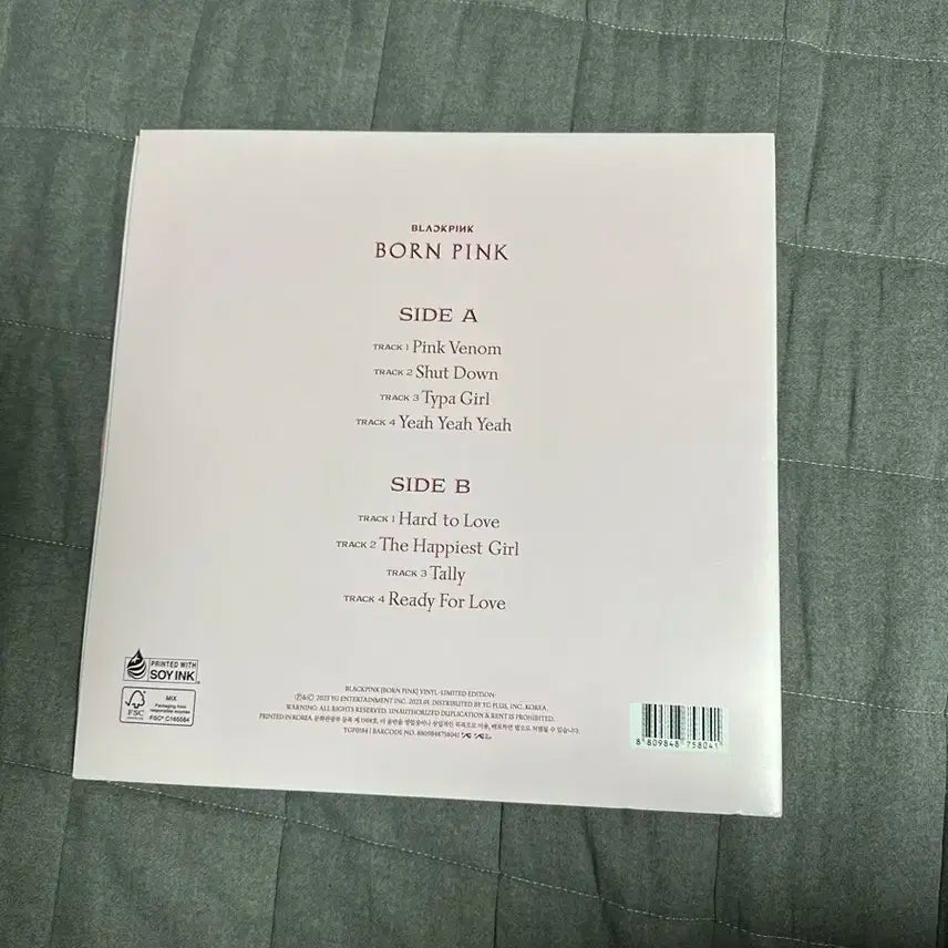 블랙핑크 LP판