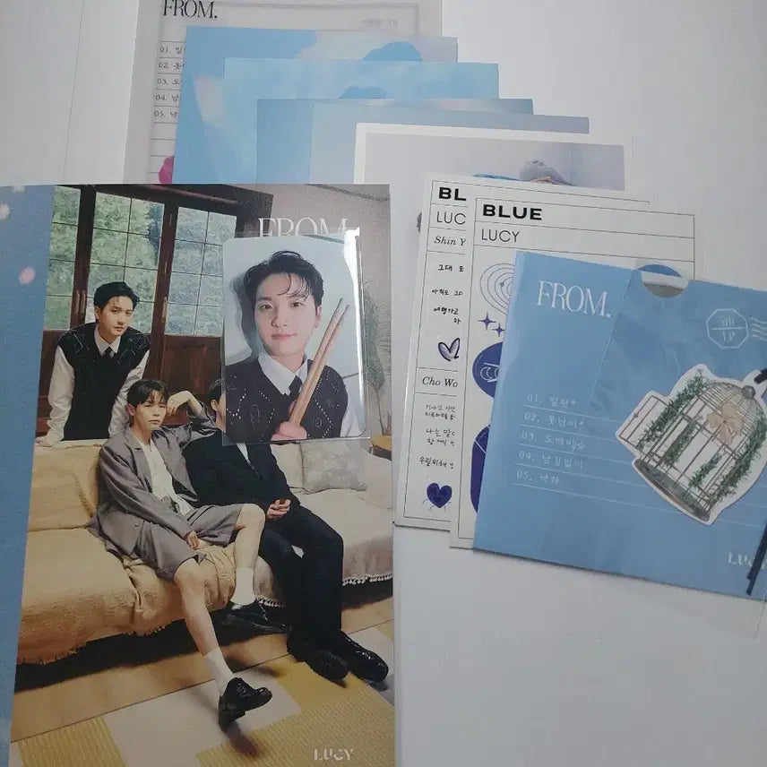 밴드 LUCY 루시 앨범 FROM 신광일 포토카드 포스터