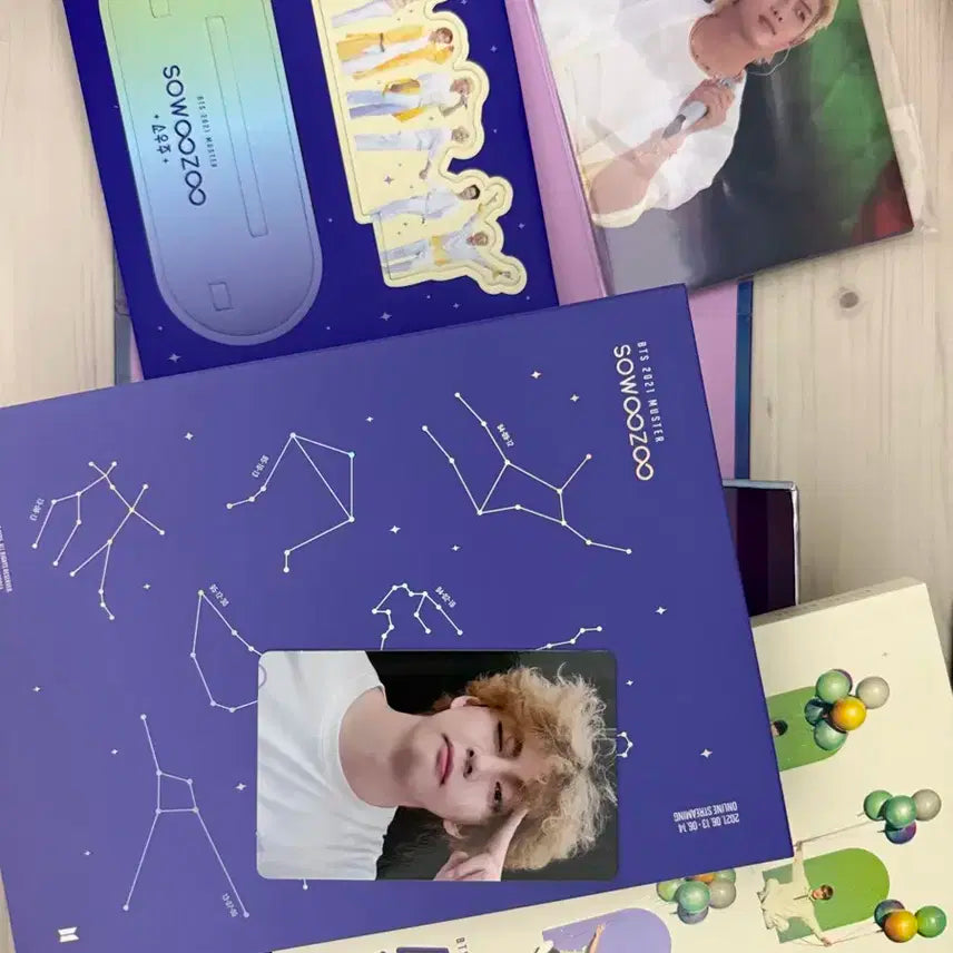 방탄 bts 소우주 디비디 dvd 포카 뷔 태형 V 풀셋 full set