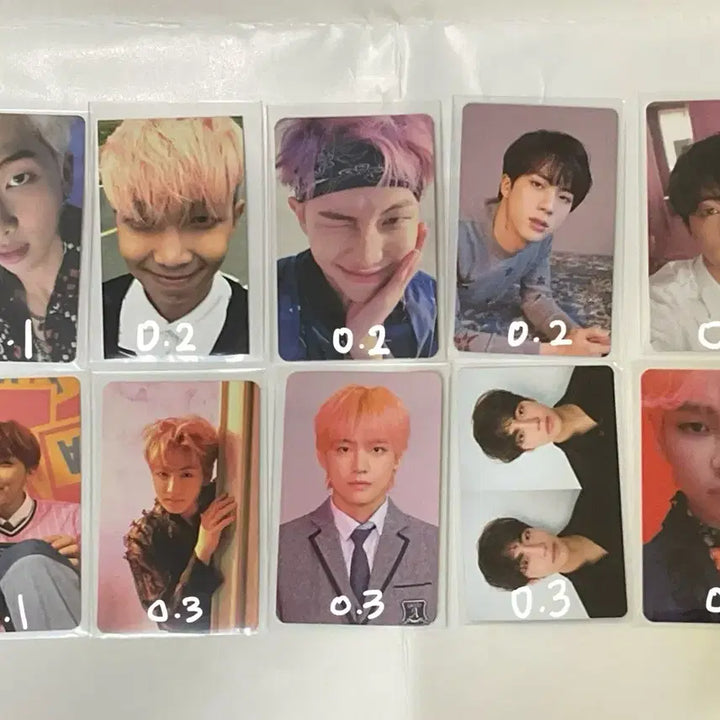 방탄 포카 양도 판매