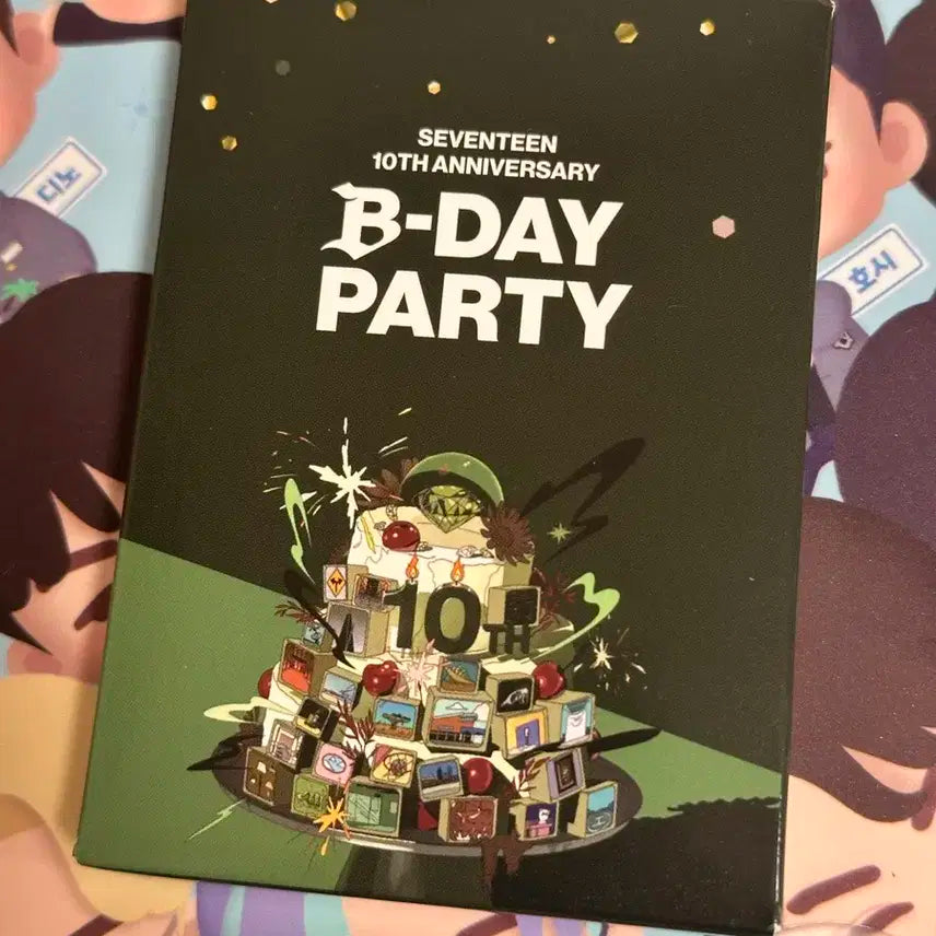 SEVENTEEN 세븐틴 10주년 기념 잠수교 세빛섬 스탬프 포카
