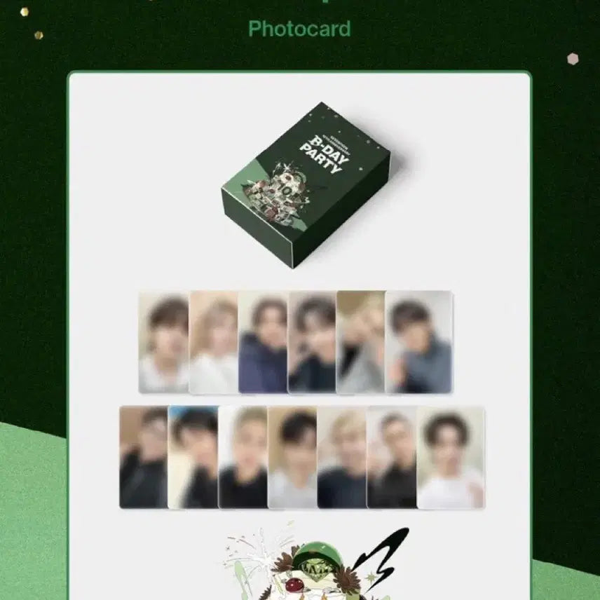 세븐틴 10주년 잠수교 스탬프투어 포카 일괄