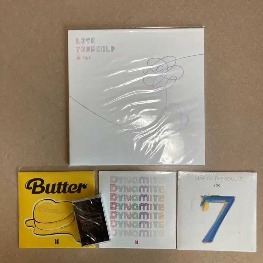 미개봉 방탄소년단 BTS lp 카세트 일괄