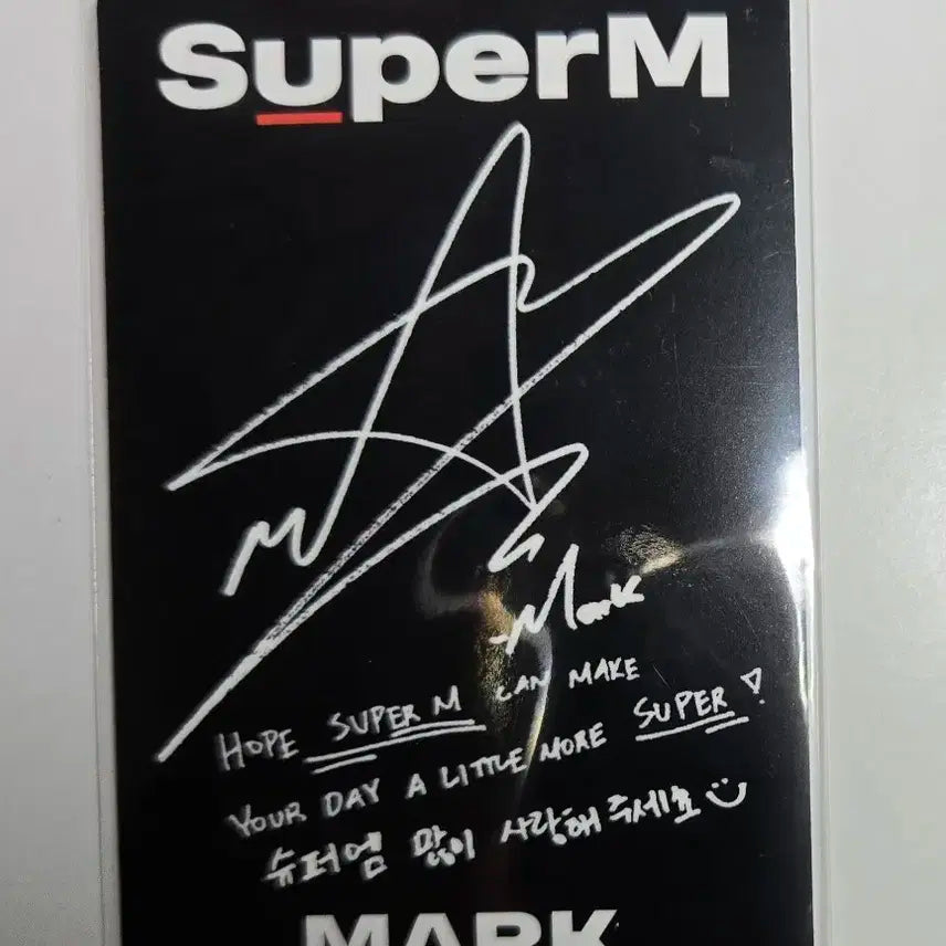 슈퍼엠 엔시티 마크 포토카드 양도합니다