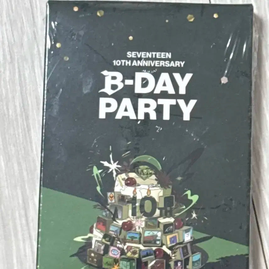 세븐틴 10th B-day 포카 미개봉