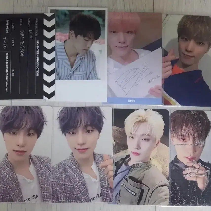 BUNJANG] Seventeen dino poca Japan Taiwan pre-order benefit