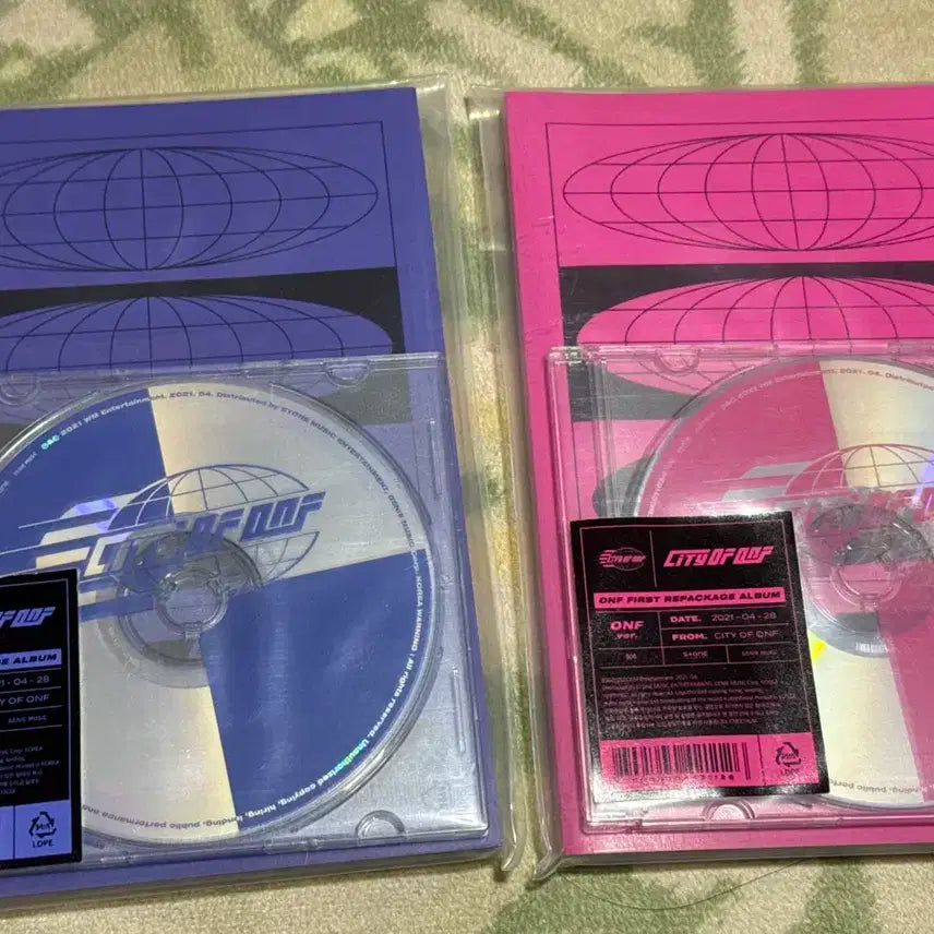 온앤오프 앨범 포카 포스터 일괄