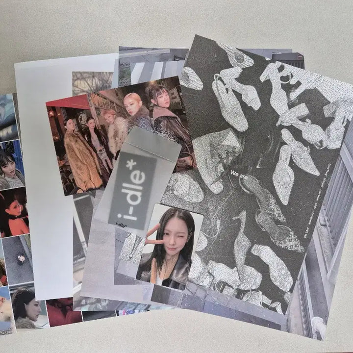 아이들 '위아' 사인 앨범(비매)