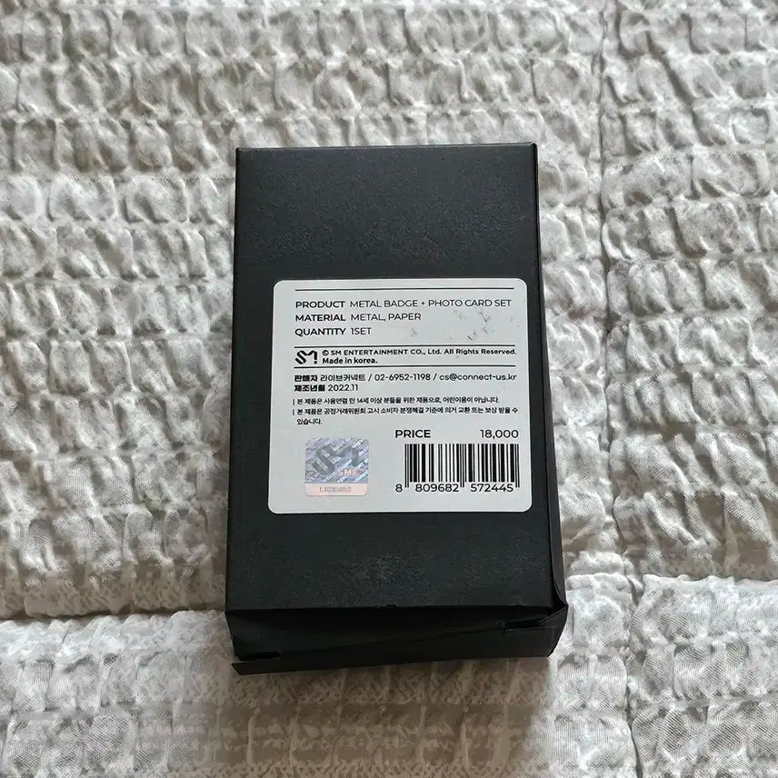 nct127 팝업 메탈 뱃지&포카 set_태용