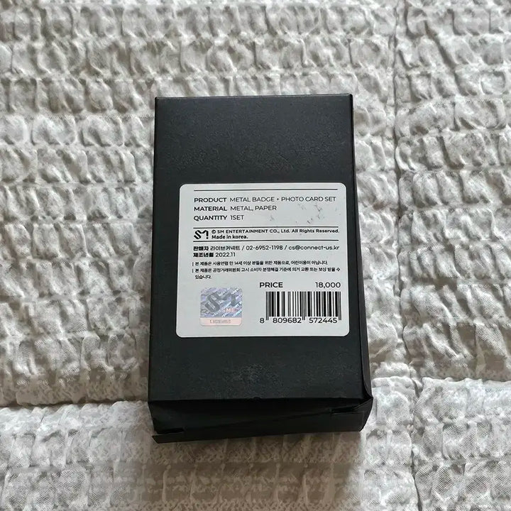 nct127 팝업 메탈 뱃지&포카 set_태용