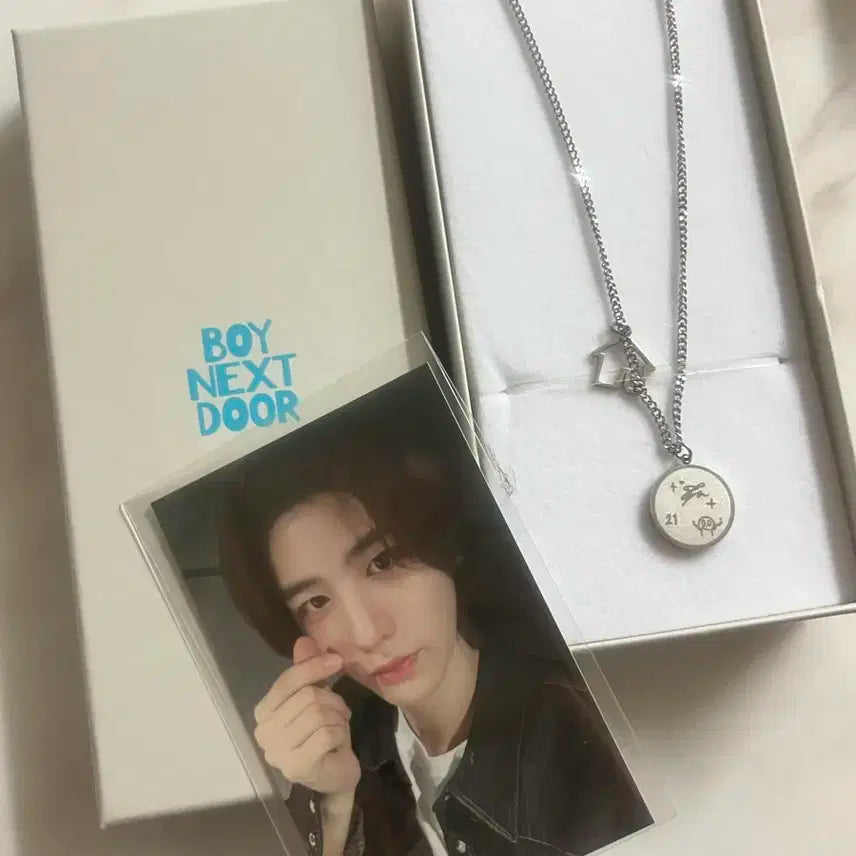 BUNJANG] Boynextdoor Han Zuu Anniversary Necklace WTS/ 보이