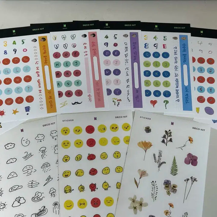 방탄 데코키트 판매함