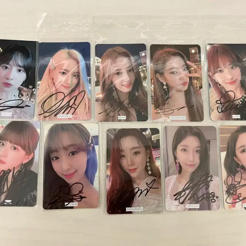 우주소녀 공방 포카