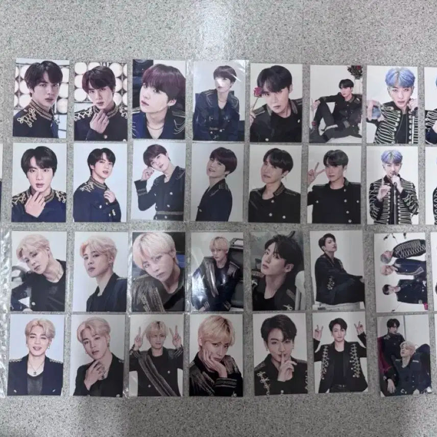 방탄소년단 스파콘 스픽콘 엽서세트 풀세트 일괄 양도 bts 남준 석진