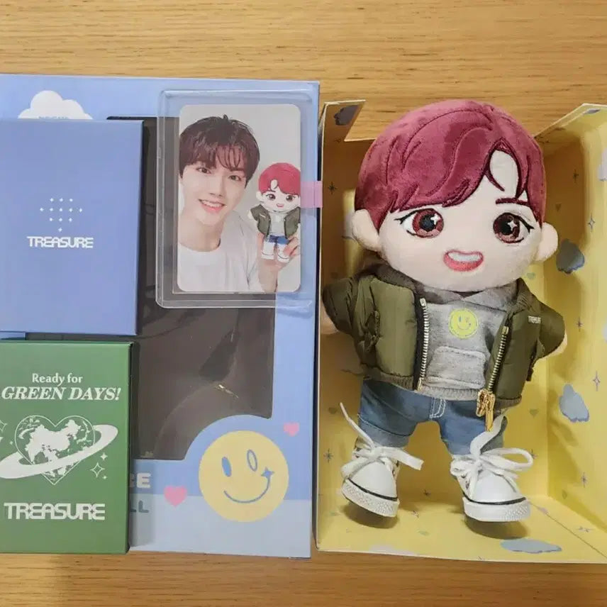 트레저 플러쉬돌 도영 포카포함 (단순개봉)