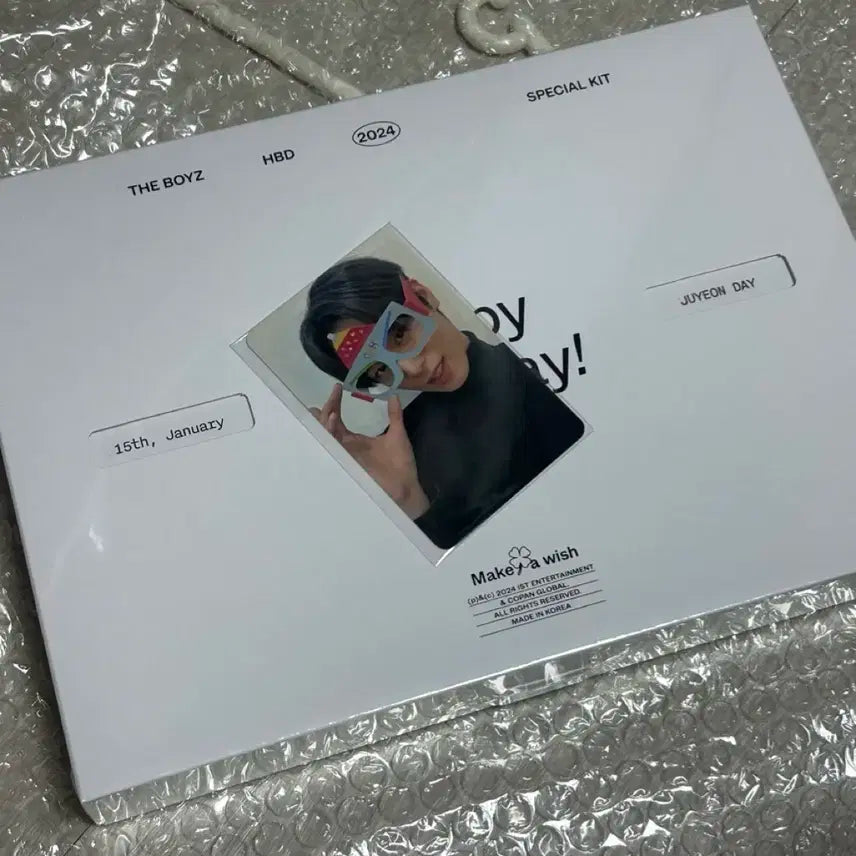 (미개봉) 더보이즈 주연 생일 키트