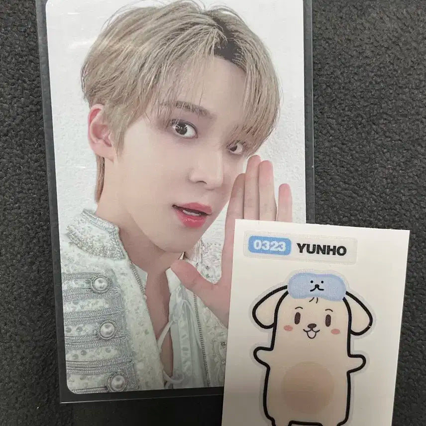 에이티즈 윤호 콘서트 sailor 포카 스티커 사첵 사쳌 ateez