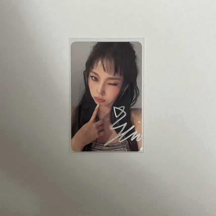 엔믹스 규진 싸인포카