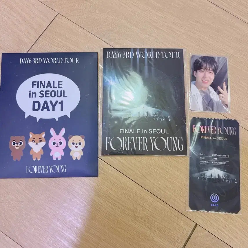 데이식스 콘서트 입장 기프트 & 포카