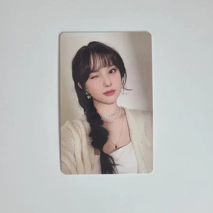 비비지 은하 시즌그리팅 포토카드 포카