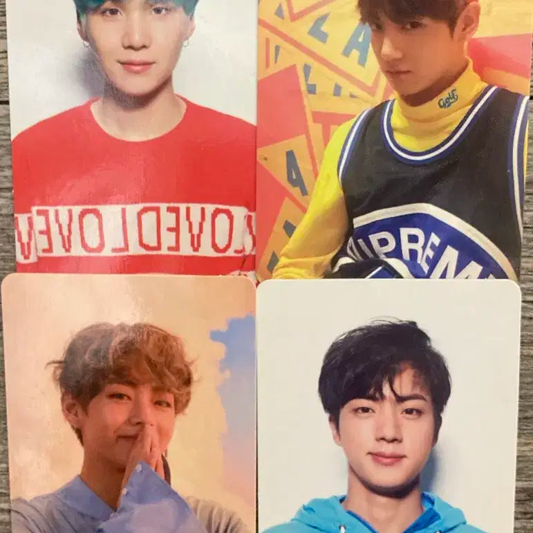 bts 방탄 love yourself dna 앨범 포카 포스터