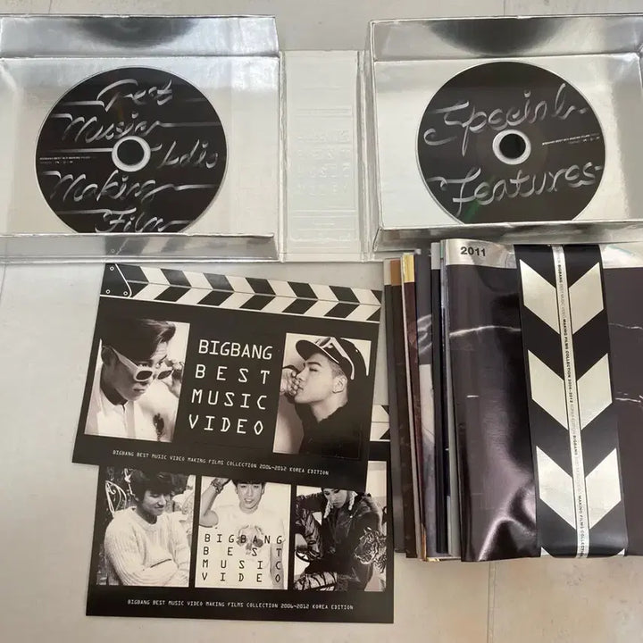 빅뱅 베스트 뮤직비디오 m/v 메이킹 필름(북클릿 포스터 포함)