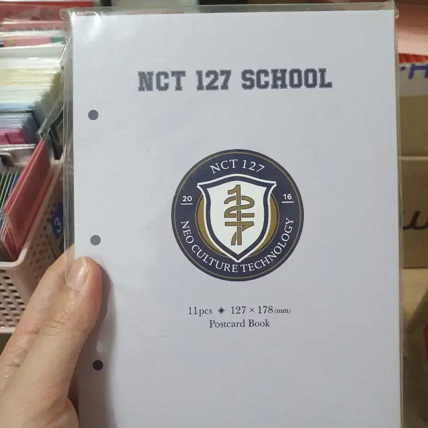 엔시티127 school 포스터카드 북