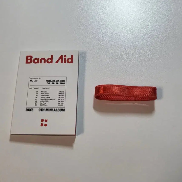 데이식스 밴드에이드 미니포토북