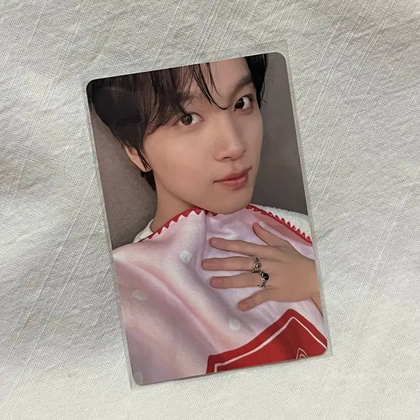 NCT 해찬 Pink Christmas 포카