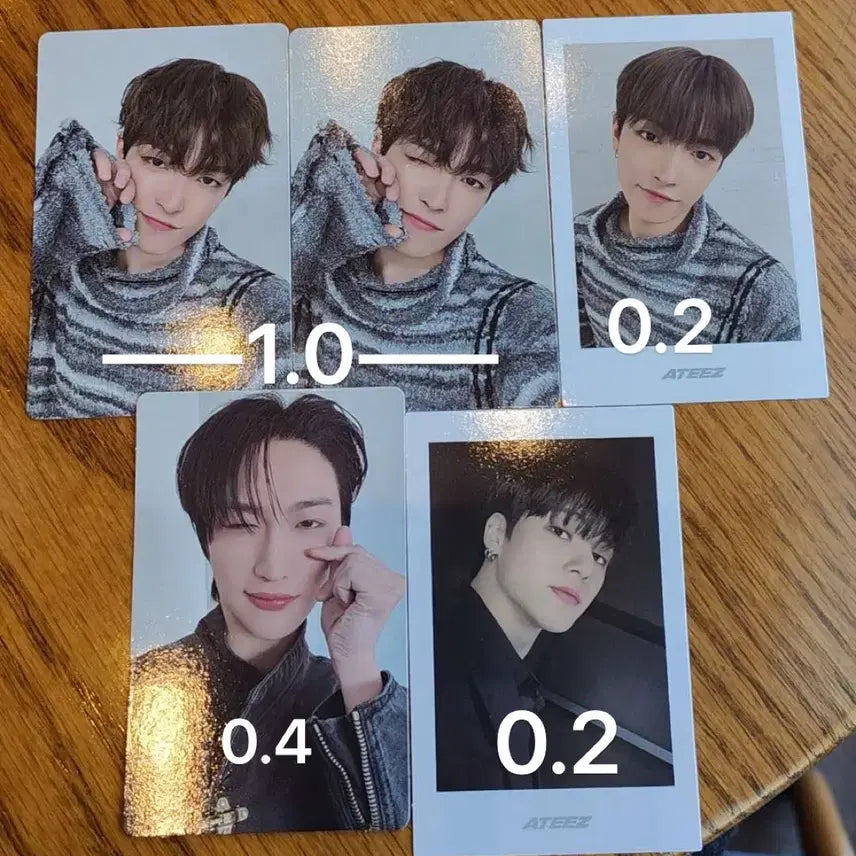에이티즈 ATEEZ 골든아워 앨범 포카 양도