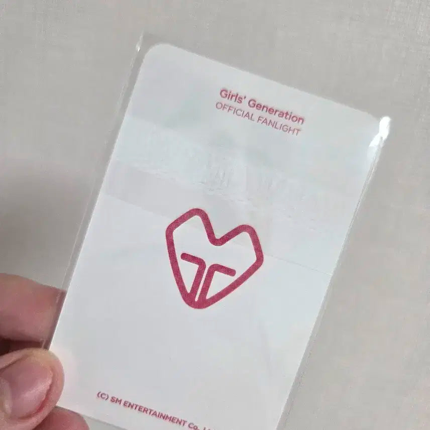 소녀시대 태연 응원봉 특전 포카