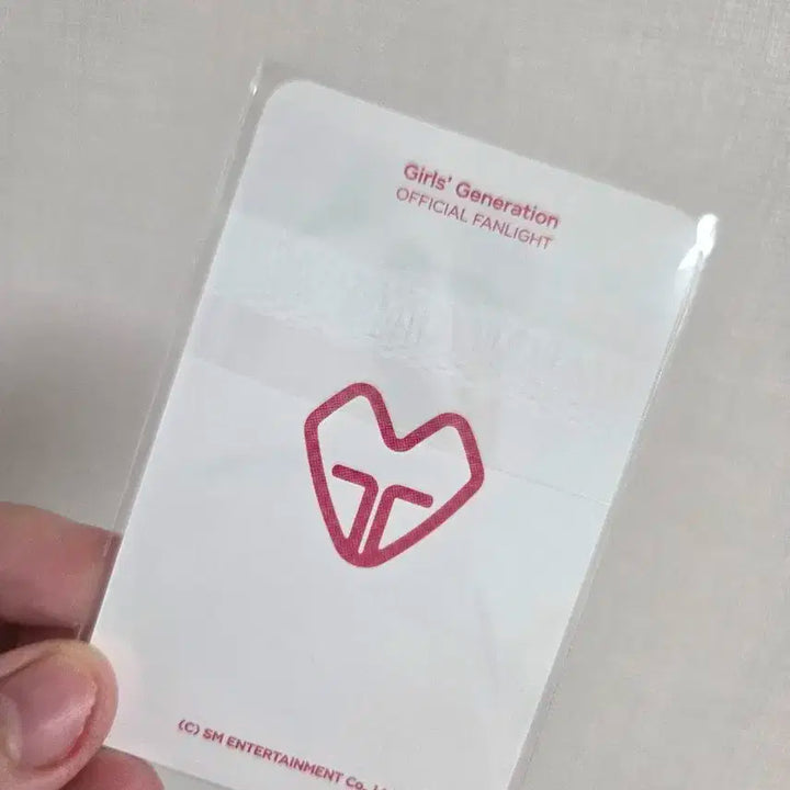 소녀시대 태연 응원봉 특전 포카