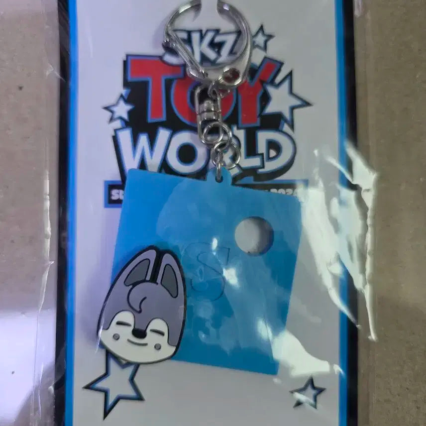 미개봉)스키즈 토이월드 키링 지비츠 울프찬 wolf chan
