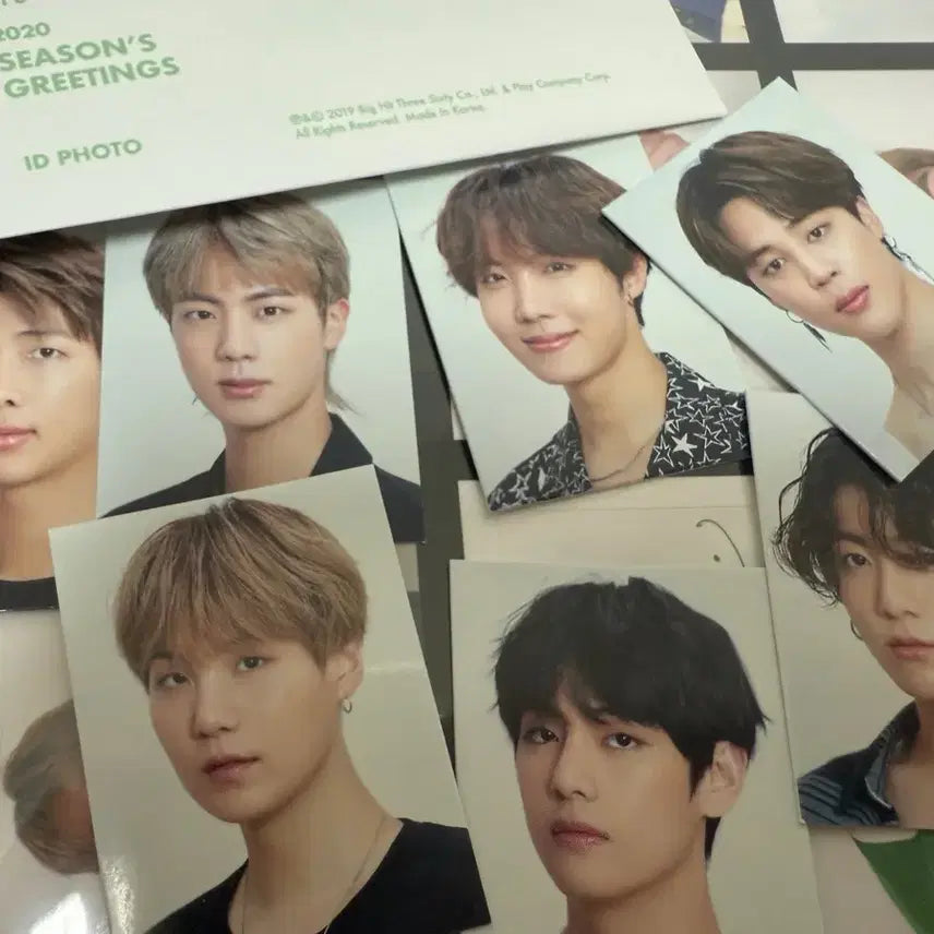 방탄 시즌그리팅 2020년 증명사진