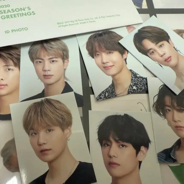 방탄 시즌그리팅 2020년 증명사진