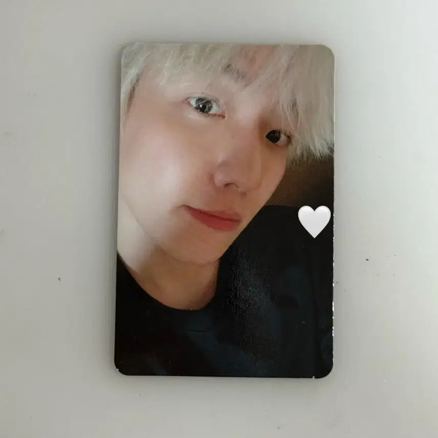 엑소 백현 옵세션 우유백현 포카 앨범