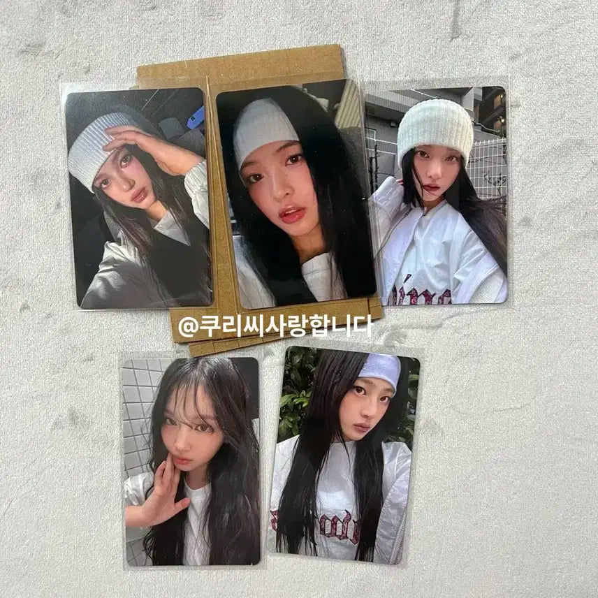 뉴진스 버니즈캠프 포카 전멤버 풀셋 newjeans photocard