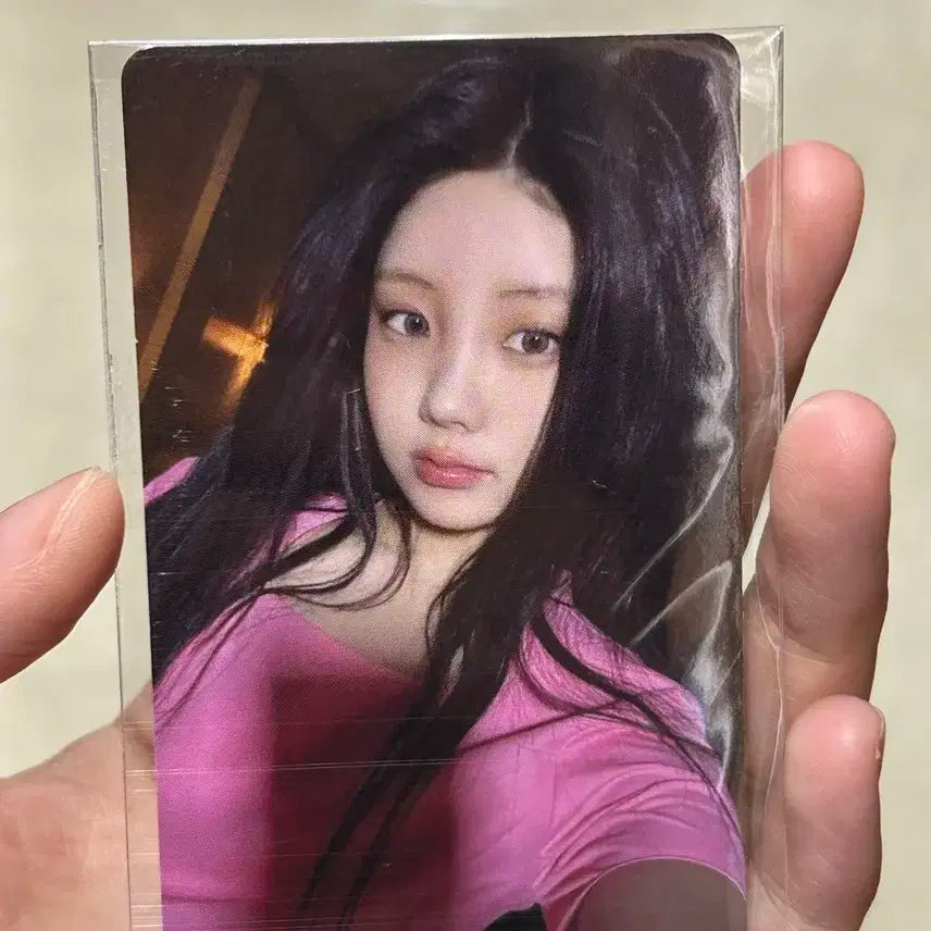 Super real me 아일릿 원희 포토카드