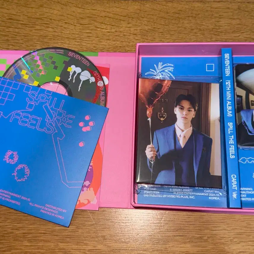 세븐틴 Spill the feels 캐럿반 버논